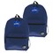 Bazic Products 16in. Basic Backpack, Navy Blue, 2PK 1040 - alternate 1